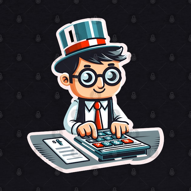 Funny Accountant by Create Magnus